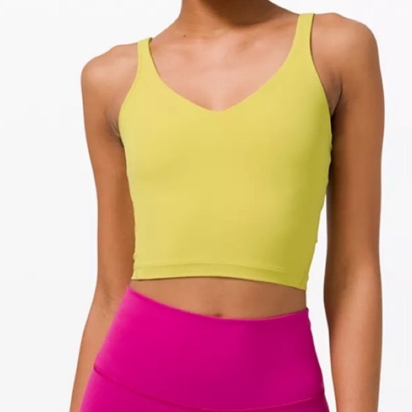 Lululemon Align Tank - yellow pear size 8 - Picture 3 of 4